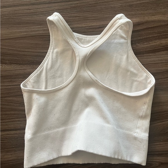 Hollister Ribbed Racerback Crop - Picture 2 of 3